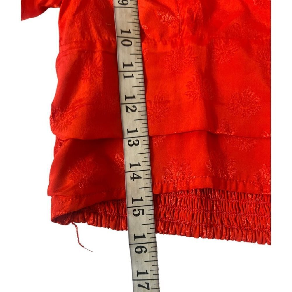Urban Outfitters Women's Flare Sleeve Crop Top - Picture 6 of 6